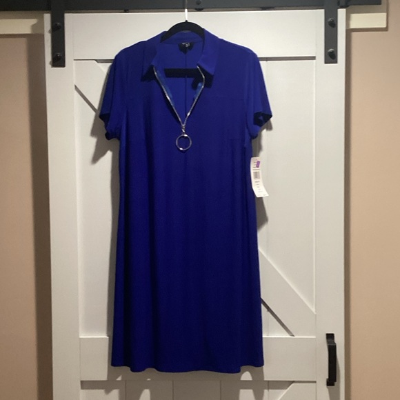 MSK Royal Blue Mini Dress - Picture 1 of 1